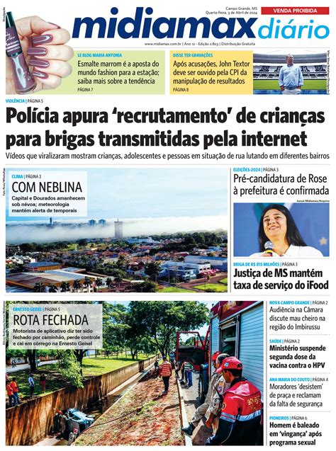 midiamax hoje|Polícia .